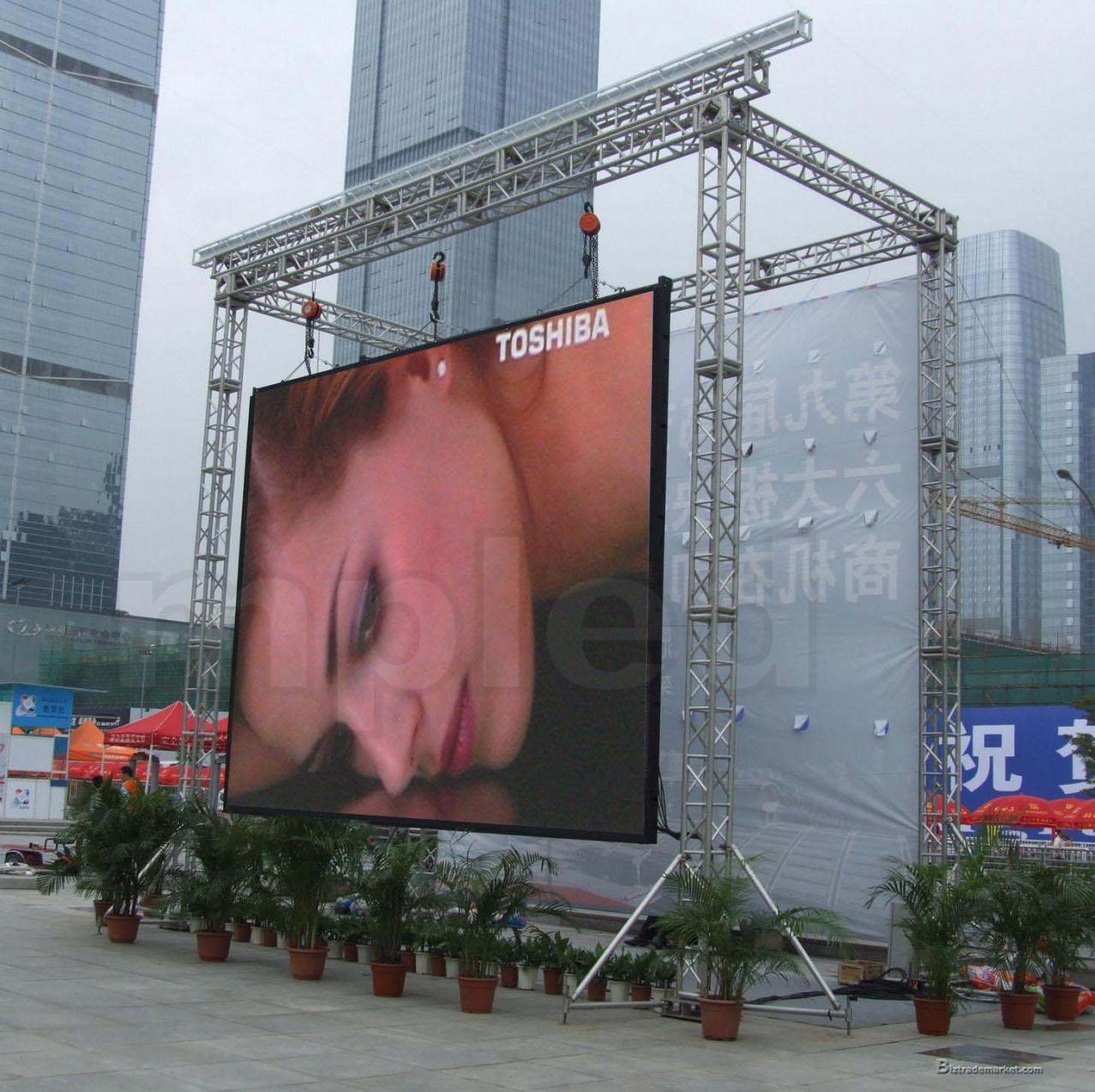 P10 Rental outdoor led display