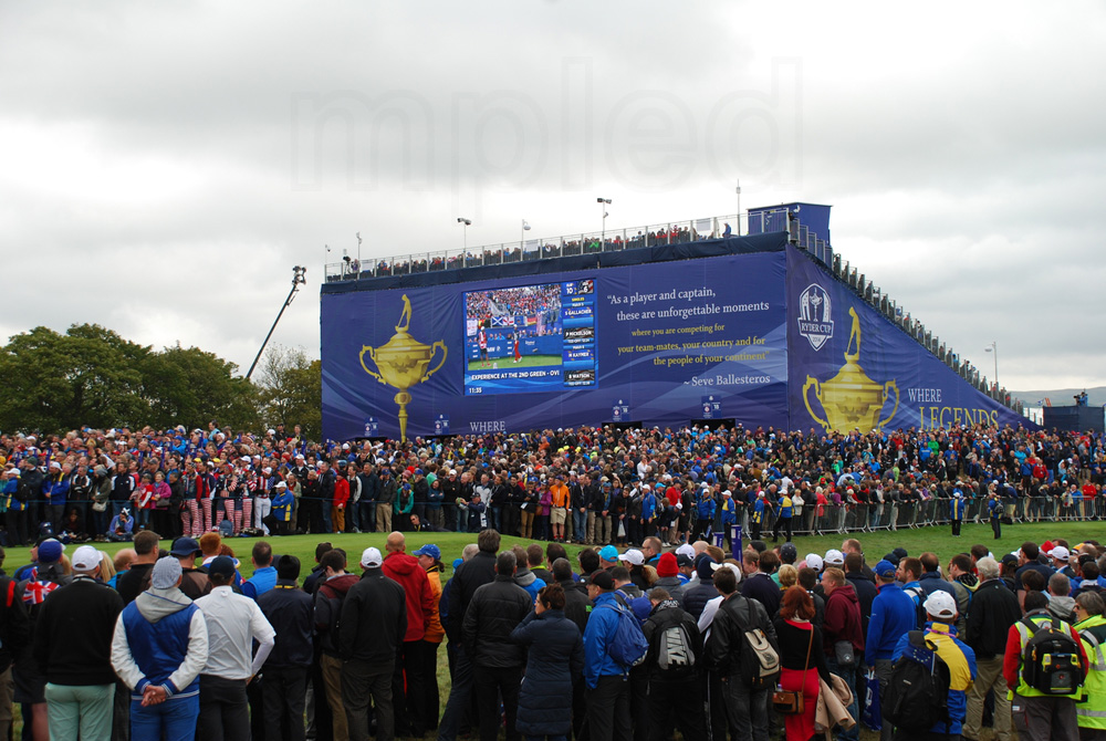 Ukraine Ryder Cup P6 indoor rental LED Display