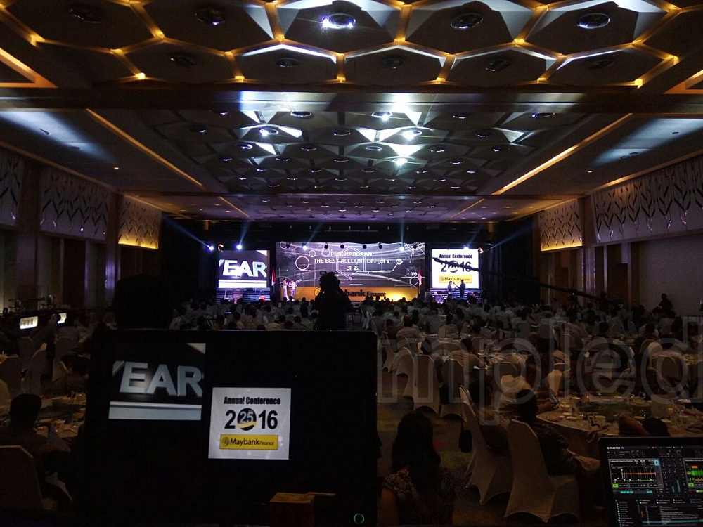 Holiday inn P6.25 indoor rental LED Display useing Nationsta