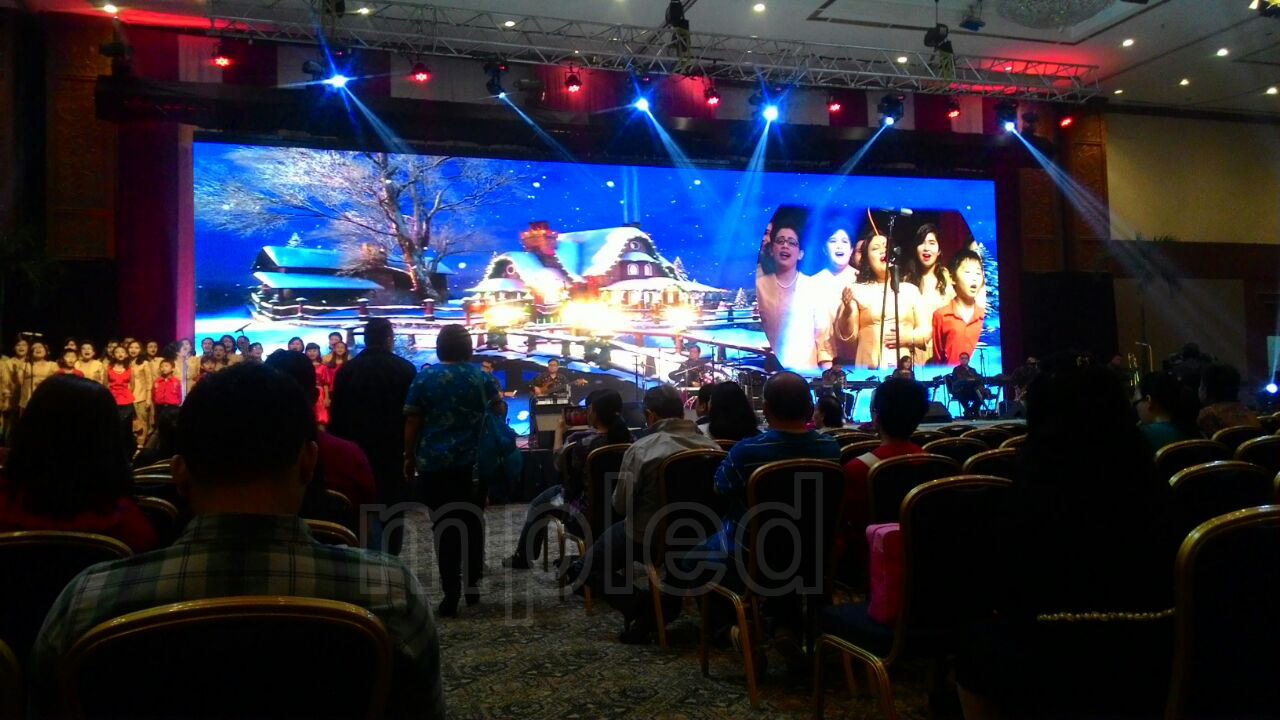 Indonesia P6.25 smd3528 indoor rental LED Display