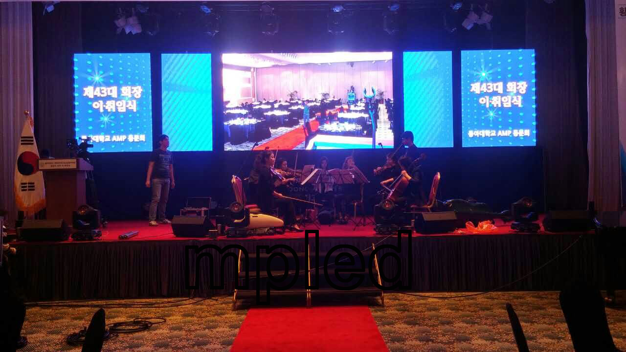 Busan P6 outdoor rental SMD3535 LED Display