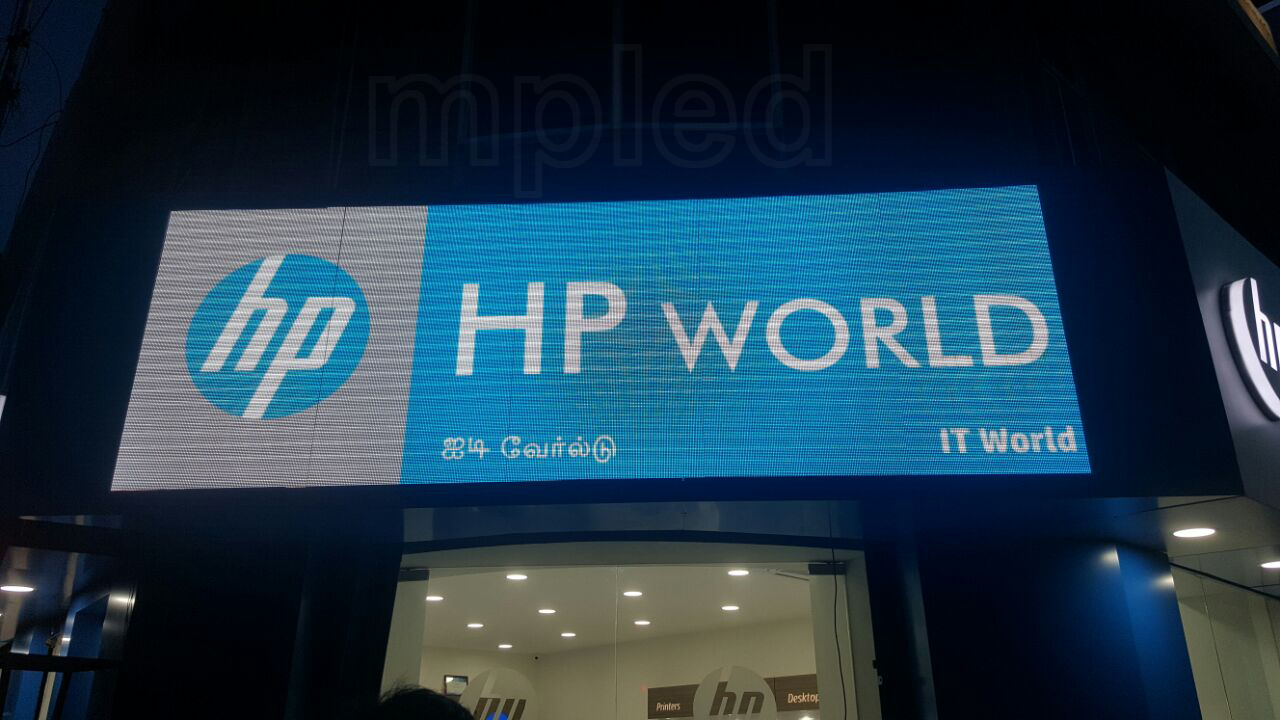 India outdoor p10 DIP346 led wall screen