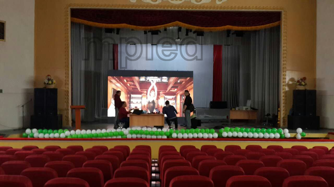 Mongolia led screen rental indoor P6 smd3528