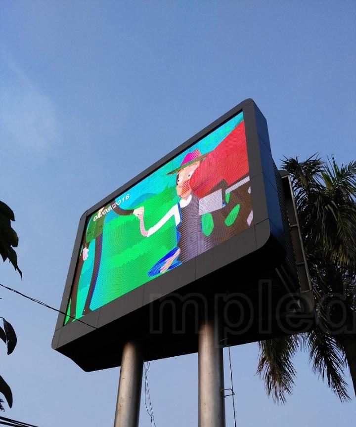 Djakarta Double sided outdoor display LED P6 smd