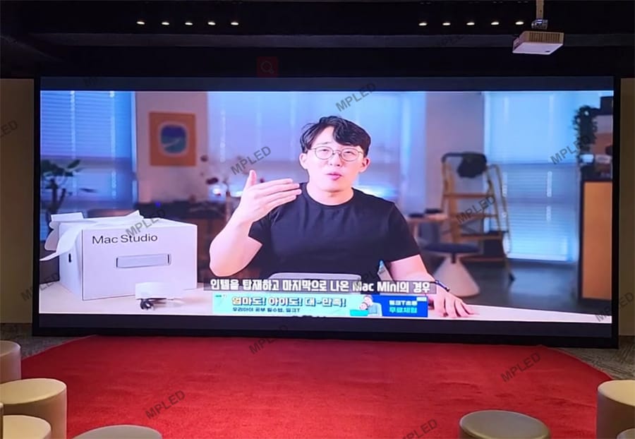 Korea GOB P1.5 indoor conference LED display